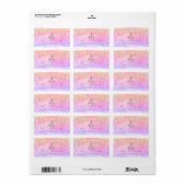 School Label Holograaf Unicorn Online Shop Logo (Full Sheet)