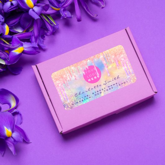 School Label Holografische Eenhoring Online Winkel