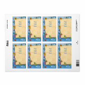School Labels met uw notitie (Full Sheet)