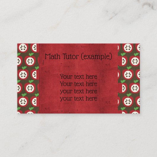 School/leerling/leerling Visitekaartje (Voorkant)