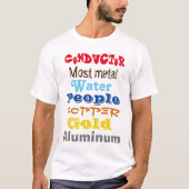 school leert-shirt t-shirt (Voorkant)