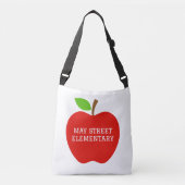SCHOOL LERAAR CANVAS TAS (Voorkant)