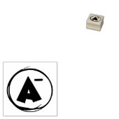 SCHOOL LERAAR GRADING ALFABETISCH RUBBERSTEMPEL (Gestempeld)