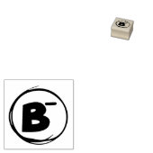 SCHOOL LERAAR GRADING RUBBERSTEMPEL (Gestempeld)