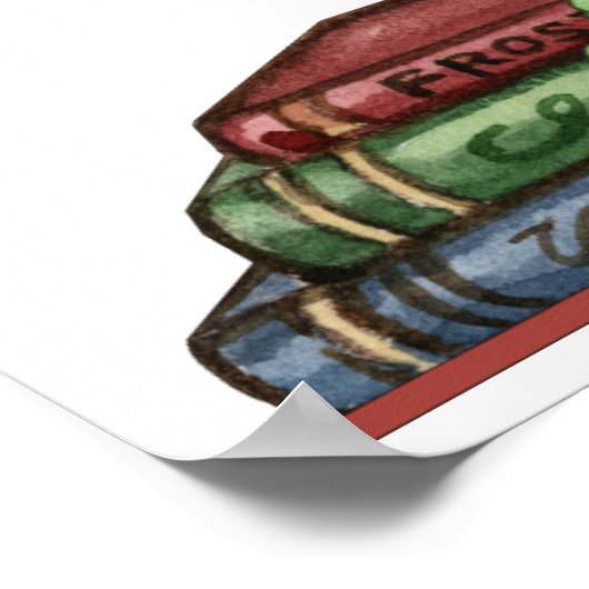 School/leraar/Poster klaslokaal Poster (Hoek)