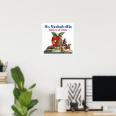 School/leraar/Poster klaslokaal Poster (Thuiskantoor)