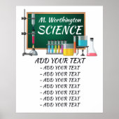 School/leraar/Poster klaslokaal Poster (Voorkant)