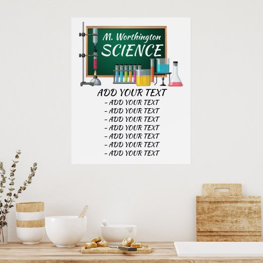 School/leraar/Poster klaslokaal Poster (Keuken)