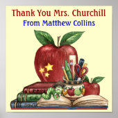 School / leraar / Poster klaslokaal - SRF (Voorkant)