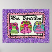 School / leraar / Poster klaslokaal - SRF (Voorkant)