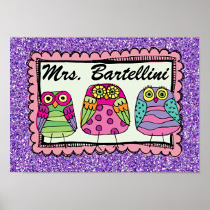 School / leraar / Poster klaslokaal - SRF