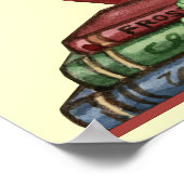 School / leraar / Poster klaslokaal - SRF (Hoek)