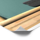 School leraar "Schakel mobiele telefoon uit" Poster (Hoek)