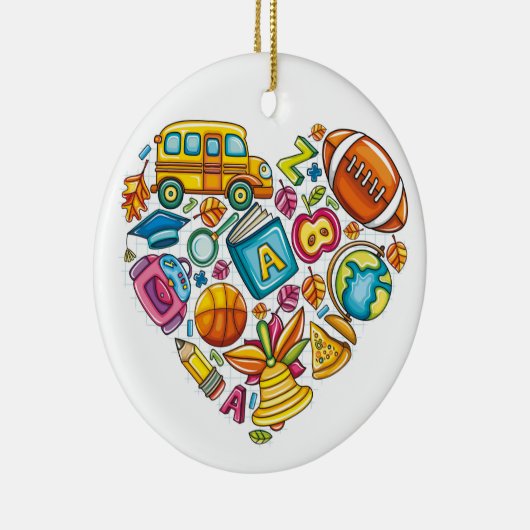 School/leraar - SRF Keramisch Ornament (Rechts)