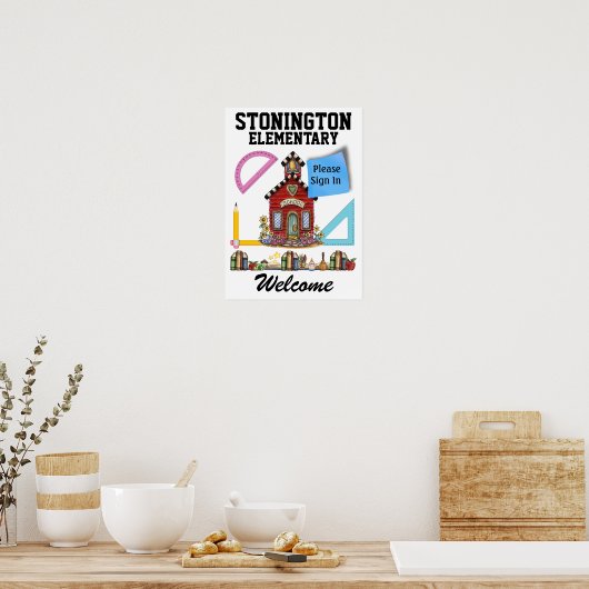 School - Leraar - SRF Poster (Keuken)