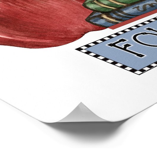 School - Leraar - SRF Poster (Hoek)