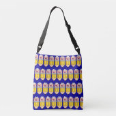 School Leraar Student Funny Pencil Canvas tas (Achterkant)