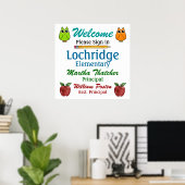 School/leraar welkomstPoster - SRF Poster (Thuiskantoor)