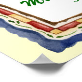 School/leraar welkomstPoster - SRF Poster (Hoek)