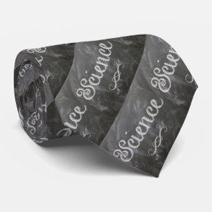 School Leraar Wetenschap Blackboard Chalk Necktie Stropdas