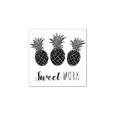 School Leraar's Sweet Work Ananas Rubberstempel (Afrduk)