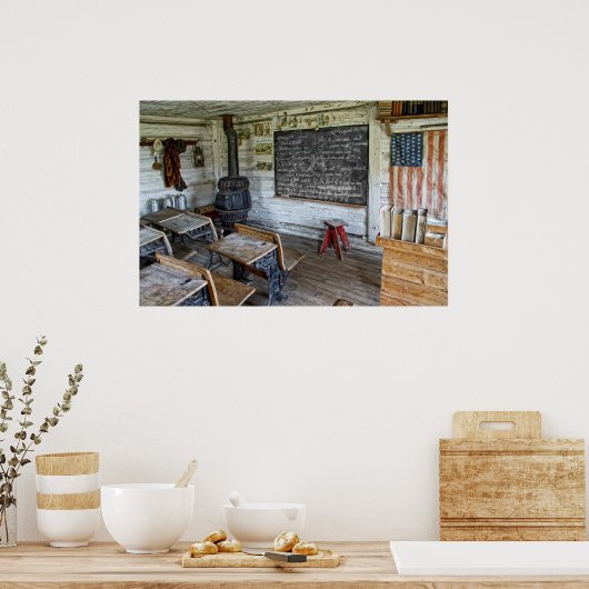 SCHOOL LESSON AUGUSTUS 29, 1864 POSTER (Keuken)