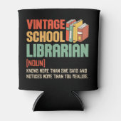 School Librarian Pronunciation Funny Blikjeskoeler (Voorkant)