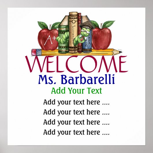 School/Library Poster - SRF (Voorkant)