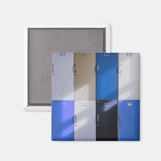 School locker magneet (Voorkant / Achterkant)