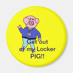 School Locker magnet