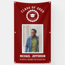 School logo of mascot Maroon Foto Afstuderen