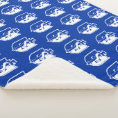 School Logo Sherpa Deken (3/4)