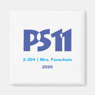 School logo Simple Magneet