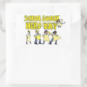 School Lunch Hero Day sticker (Tas)