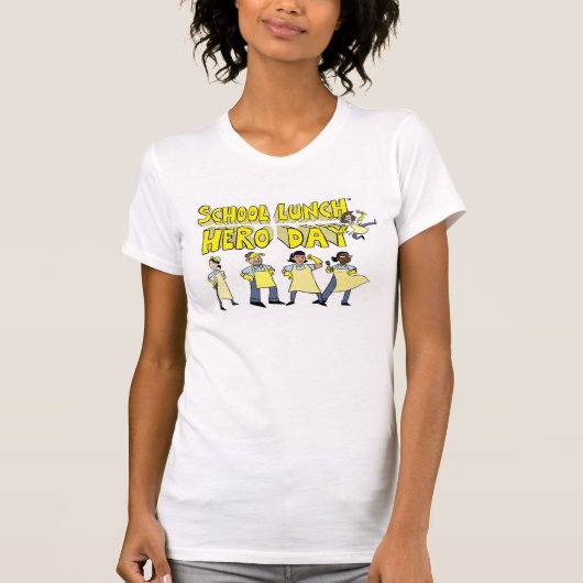School Lunch Hero Day T-shirt (Voorkant)