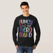 School Lunch Hero Squad Cafeteria Workers 2 T-shirt (Voorkant volledig)