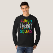 School Lunch Hero Squad Cafeteria Workers 2 T-shirt (Voorkant volledig)