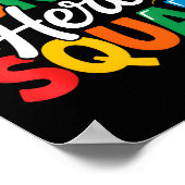 School Lunch Hero Squad Cafeteria Workers Crew Lad Poster (Hoek)