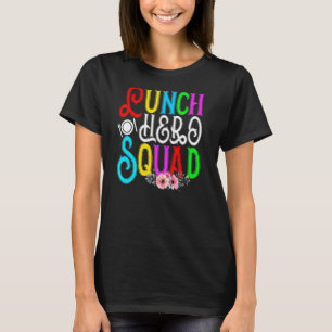 School Lunch Hero Squad Cafeteria Workers T-shirt