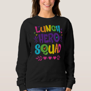 School Lunch Hero Squad en Cafeteria Lunch Lady S Trui