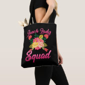 School Lunch Lady Squad Cafeteria Woman Tote Bag (Dichtbij)