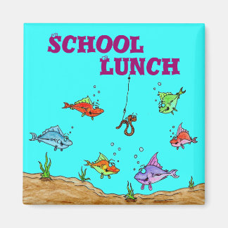 School, Lunch Magneet