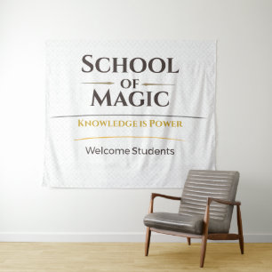 School Magie Wandtapijt Klaslokaal Decoratie Poste Wandkleed