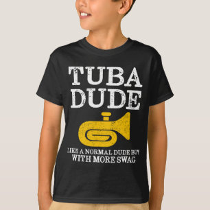School Marching Band Funny Tuba T-shirt
