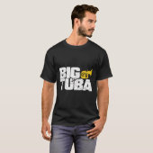 School Marching Band Funny Tuba T-shirt (Voorkant volledig)