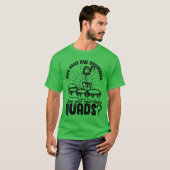 School Marching Band of Drums Funny Drummer cadeau T-shirt (Voorkant volledig)