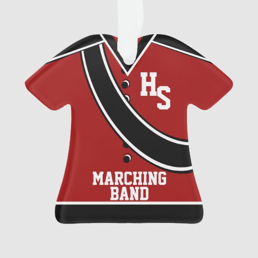 School Marching Band Ornament (voorkant)