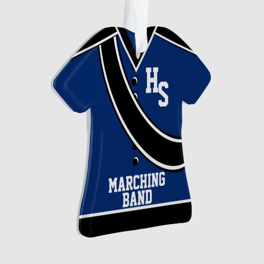 School Marching Band Ornament (voorkant)