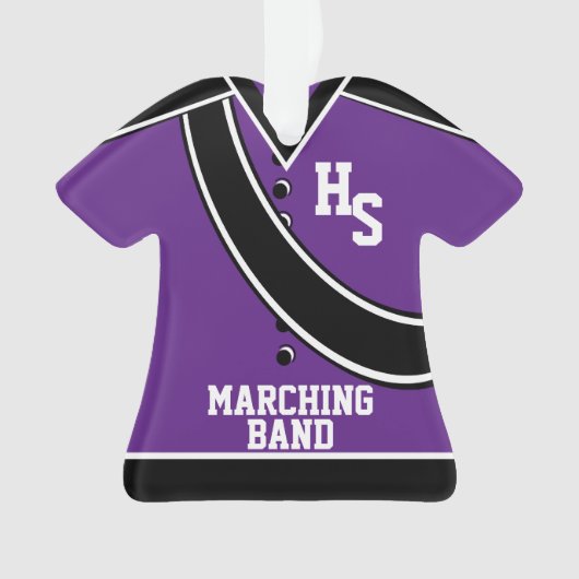 School Marching Band Ornament (voorkant)