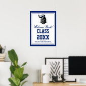 School Mascot Class Reunion Welcome Poster (Thuiskantoor)